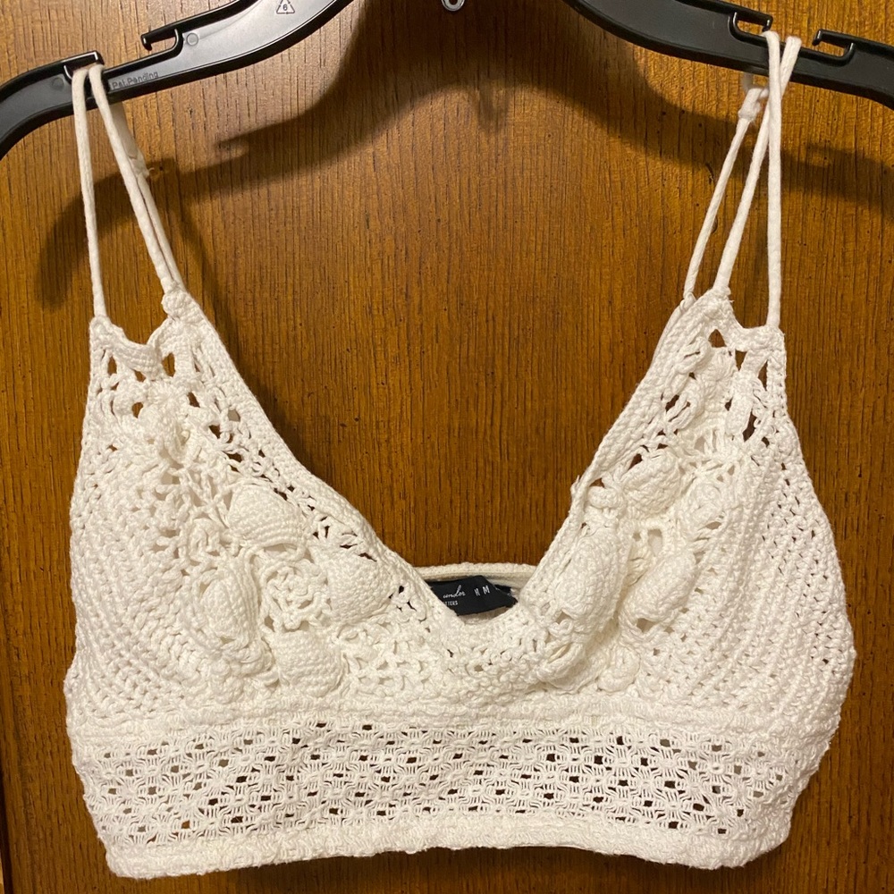 Urban Outfitters crochet bra top